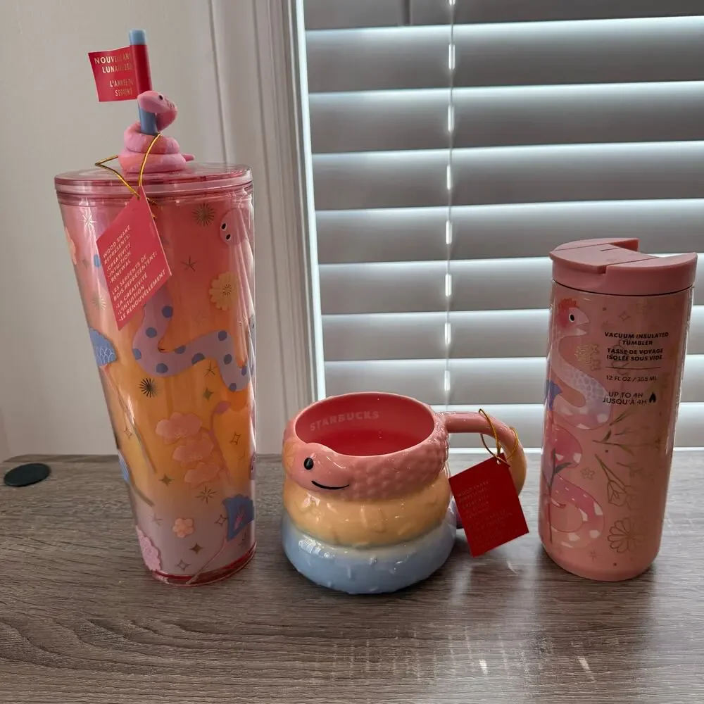 NWT STARBUCKS 2025 Lunar New Year set